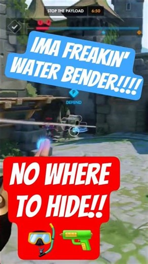 first ever #games as #wuyang in #overwatch #avatar #gaming #waterbending #avatarthelastairbender