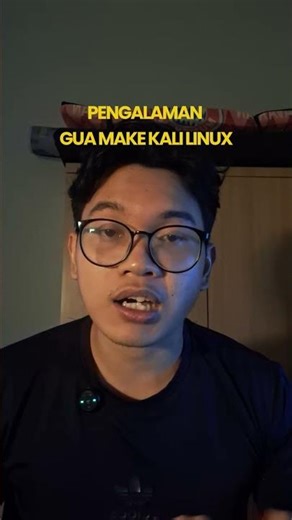pengalaman gua make kali linux #cybersecurity #hackthebox