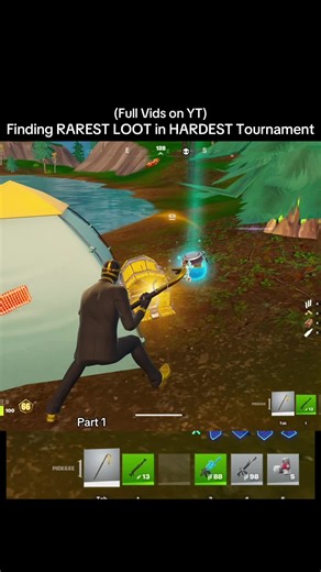 Finding RAREST LOOT in HARDEST Tournament (Fortnite)
