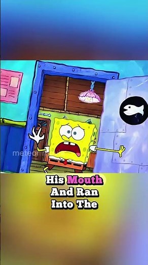 SpongeBob is a werewolf! 1#spongebob #animation #cartoon #shorts #fyp #movie #film