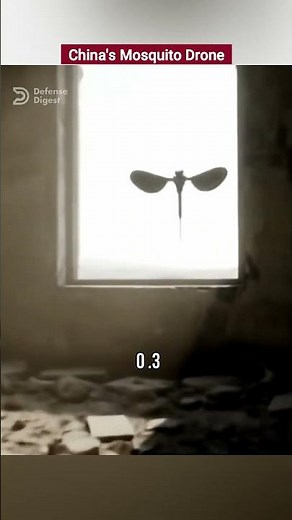 China Unveils Mosquito-Sized Spy Drone!