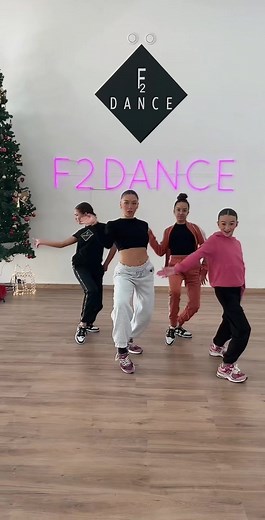 Choreographed Dance Routine at F2 Dance Studio