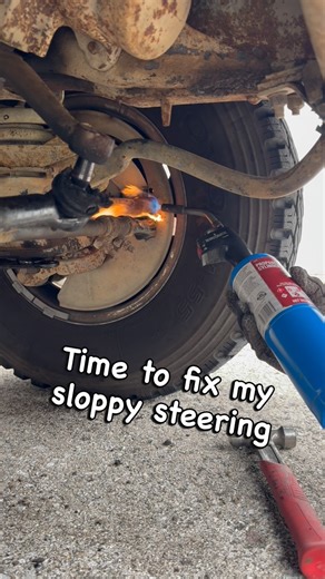 Christopher Powell on Instagram: "Time to fix the sloppy steering on my f350 #mechanic #mechaniclife #autorepair #automotive #ford #fordtrucks #truck #f350 #doityourself #diy #obsford"