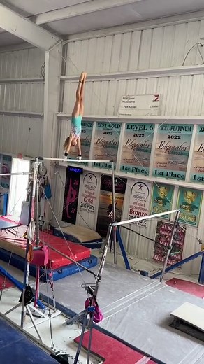 6.8K views · 10K reactions | How exciting for Lilah!! Xcel Gold ✅…Level 6, coming soon!! #teamcamp #newskills #levelup #level6 #properpreparationpreventspoorperformance | Edgewater Gymnastics | Facebook