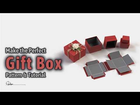 DIY Gift Box Tutorial, Make Premium Boxes