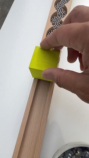 105K views · 724 reactions | Marble run small silver balls ☆ Colorful long wave wooden slope & yellow circular slope ② #asmr | Marble gumi | Facebook