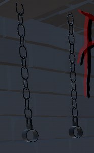 Allow user to grab and swing a chain object by the cuffs