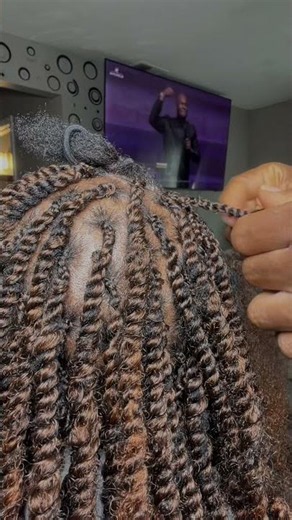 Afro Kiki spring twist tutorial for beginners #springtwists #braids #hairstyle #viral #shorts