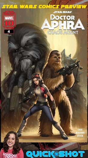 Black Krrsantan is BACK! Check out @cstribs preview of Star Wars - Doctor Aphra: Chaos Agent #4 from @cherishthechen Kieran McKeown & Michael Atiyeh Check out @starwarssplashpage for the FULL REVIEW this Wednesday! #StarWars #StarWarsComics #Krrsantan #BlackKrrsantan #Chewbacca #Chewie #DoctorAphra #Marvel | Broaxium