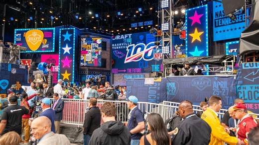 How will the 2025 NFL Draft coverage differ on ABC, ESPN, NFL Network?