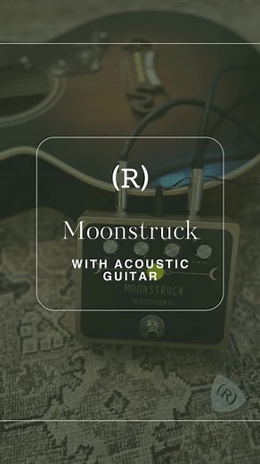 Moonstruck - real spring reverb pedal analog-style delay with acoustic guitar = classic and pretty!