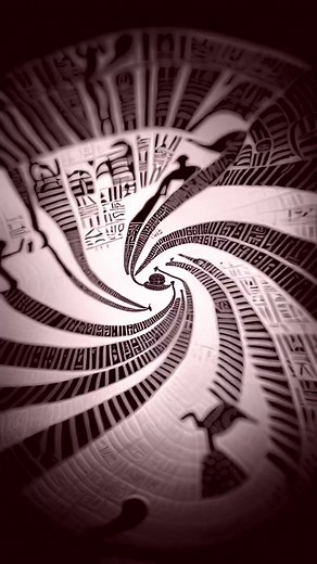 New spirals! Animation was made using stable diffusion Video reference by @Ofirk.design #spirals #visuals #hieroglyphics #stablediffusion #aivideo #stablediffusionvideo