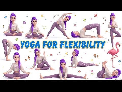 Kids Yoga for Flexibility & Better Posture | Easy Fun Yoga Routine for Kids