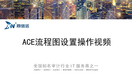36、ACE流程图设置操作视频