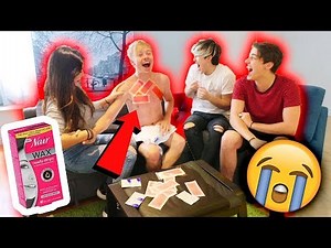 EXTREME WAXING CHALLENGE (painful) | Sam Golbach
