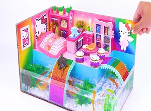 288K views · 12K reactions | DIY Miniature Cardboard House | DIY Barbie | Facebook