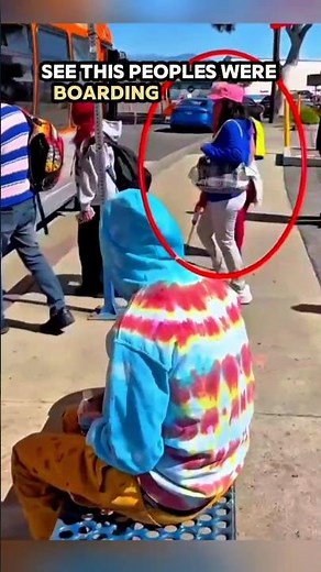 Stranger Runs to Help Disabled Man Catch the Bus! #Shorts