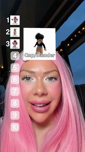 ROBLOX character rankings 😍💕