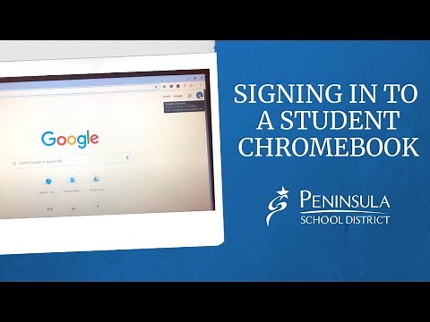 How to Sign In to a Student Chromebook