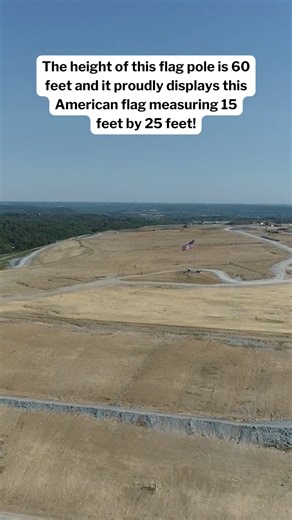 23K views · 326 reactions | Did you know? The American flag at the top of Rumpke Sanitary Landfill in Colerain Township measures 15 feet by 25 feet! This massive flag is changed twice a year depending on the weather. #RumpkeFunFacts #FunFactFriday | Rumpke Waste & Recycling | Facebook