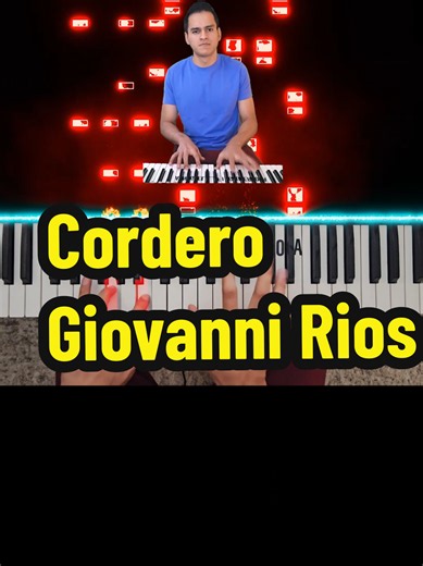 Cordero piano intro - Giovanni Rios tutorial
