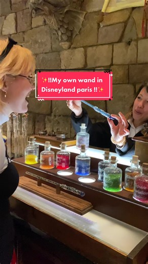Creating Your Own Wand at Disneyland Paris