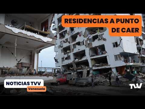 ASÍ QUEDÓ PLAYA GRANDE: EDIFICIOS A PUNTO DE DERRUMBARSE EN EL LITORAL CENTRAL | Noticias TVV