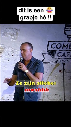 Dit is een grapje hè #standupcomedy #cabaret #crowdworkcomedy #humor #nederlands #voorjou