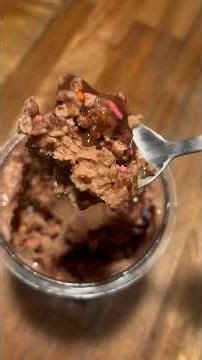 Chocolate Sprinkled Glazed Donut Protein Ice Cream 🍩🍦#ninjacreami #protein #fyp #frozentreats