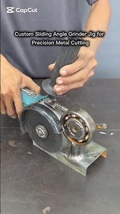 Custom Sliding Angle Grinder Jig