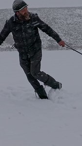 12K views · 108 reactions | Out camping in 40-50 mile an hour wind gusts with snow and sleet makes for a great adventure! | Firebox Stove | Facebook