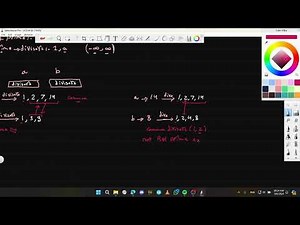 Introduction to Number Theory: Greatest Common Divisor (GCD) & Euclidean Algorithm