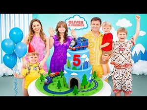 Oliver’s 5th Birthday! Thomas and Friends Party