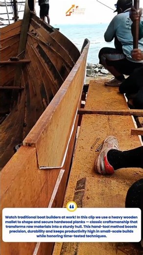 Traditional Wooden Boat Building With Hand Tools — Powerful Woodworking in Action