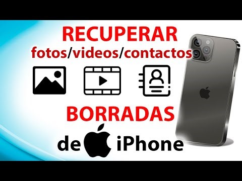 Como RECUPERAR fotos/videos/contactos BORRADAS de iPhone