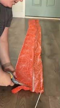 Buy a Dollar Store tablecloth for this GENIUS dining room idea!