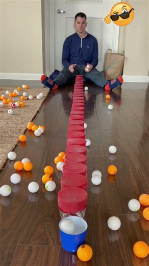 Insane Ping Pong Trick Shots – Ultimate Precision Challenge!