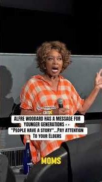 Alfre Woodard Has a Powerful Message for the Next Generation 👏