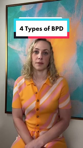 The 4 types of BPD (Borderline Personality Disorder) #bpd #borderlinepersonalitydisorder #bpdtiktok