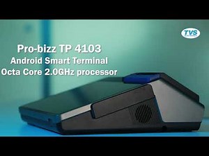 TP 4103 Pro Bizz - Smart, compact, powerful and all-in-one integrated POS billing device
