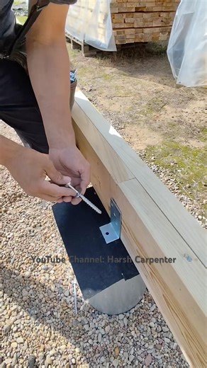 How We Anchor a Frame House Grillage to Concrete Piers