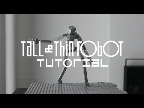 lego tall & thin robot tutorial