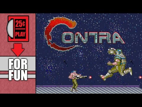 Playing CONTRA Arcade for FUN!