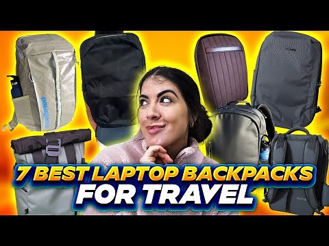 7 Best Laptop Backpacks For Travel: (WE TEST WITH LAPTOPS TO MAKE SURE THEY FIT!)