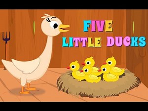 Five little Ducks Song | Nursery Rhymes for babies and Cartoon songs for preschool children