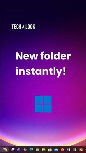 Windows shortcut to create new folder | Shortcut of the day