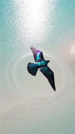 Drone View: Spiral Flight Pattern in 4K