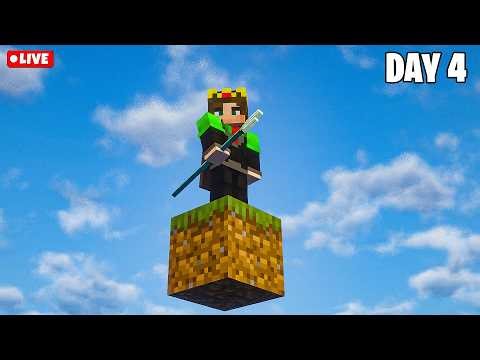 Minecraft LIVE | SMP Build Review | One Block Survival [Day 04]