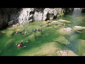 Split canyoning tours - Cetina river - Amazing drone video