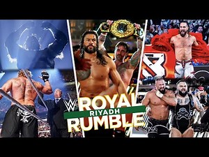 WWE Royal Rumble 11 January 2026 Full Highlights - WWE Royal Rumble 11/1/2026 HD Highlights WWE2K24